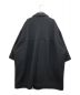 Honnete (オネット) ブリティッシュラムメルトンラウンドカラーコート ブラック サイズ:不明：7800円