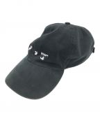OFFWHITEオフホワイト）の古着「OW LOGO BASEBALL CAP」｜ブラック