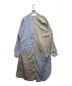 Bonum (ボナム) リメイクシャツワンピース ブルー×ホワイト サイズ:不明：7800円