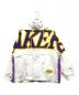 NIKE（ナイキ）の古着「NBA COLLECTION ナイロンジャケット」｜ホワイト×パープル