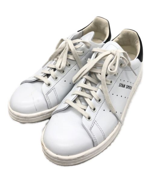 adidas（アディダス）adidas (アディダス) レザースニーカー ホワイト サイズ:24の古着・服飾アイテム