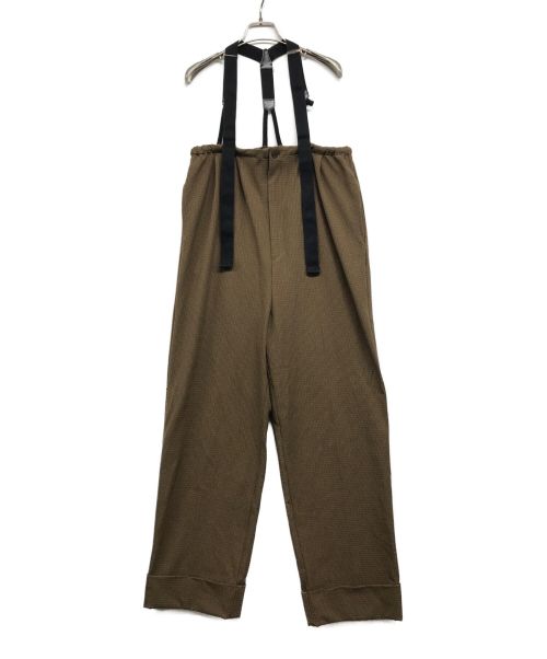 TODAYFUL（トゥデイフル）TODAYFUL (トゥデイフル) Suspenders Highwaist Pants ブラウン サイズ:38の古着・服飾アイテム