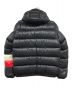 MONCLER (モンクレール) ダウンジャケット ブラック×トリコロール サイズ:1：59800円