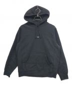 SUPREMEシュプリーム）の古着「Micro Logo Hooded Sweatshirt」｜ブラック