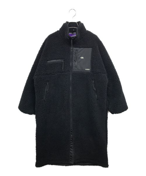THE NORTHFACE PURPLELABEL（ザ・ノースフェイス パープルレーベル）THE NORTHFACE PURPLELABEL (ザ・ノースフェイス パープルレーベル) Wool Boa Fleece Field Coat ブラック サイズ:Sの古着・服飾アイテム