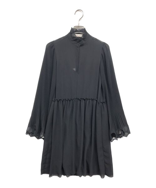 SEE BY CHLOE（シーバイクロエ）SEE BY CHLOE (シーバイクロエ) ブラウスワンピース ブラック サイズ:34の古着・服飾アイテム