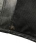 中古・古着 WEIRDO (ウィアード) レザーファラオジャケット ブラック サイズ:L：35800円