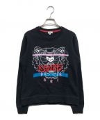 KENZOケンゾー）の古着「Hyper Tiger Classic Sweatshirt/ハイパータイガー クラシックスェットシャツ」｜ブラック