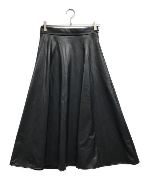 theory luxe（セオリーリュクス）theory luxe (セオリーリュクス) エコレザースカート ブラック サイズ:36の古着・服飾アイテム
