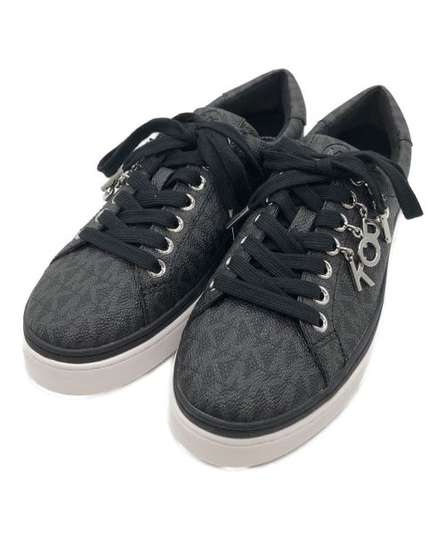 MICHAEL KORS（マイケルコース）MICHAEL KORS (マイケルコース) Chapman Embellished Logo Sneaker ブラック サイズ:6.5の古着・服飾アイテム