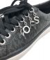 中古・古着 MICHAEL KORS (マイケルコース) Chapman Embellished Logo Sneaker ブラック サイズ:6.5：14000円