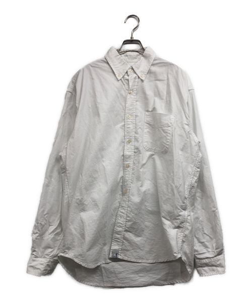 NAUTICA（ノーティカ）NAUTICA (ノーティカ) REGULAR Oxford BD Shirt/レギュラー　オックスフォード　ビーディ　シャツ ホワイト サイズ:Mの古着・服飾アイテム