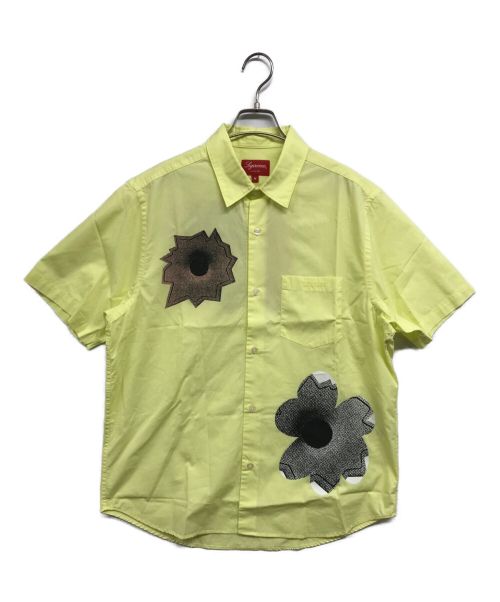 SUPREME（シュプリーム）SUPREME (シュプリーム) Nate lowman Shirt イエロー サイズ:Mの古着・服飾アイテム