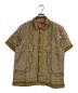 SUPREME（シュプリーム）の古着「Mosaic Silk S/S Shirt」｜ブラウン