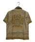 SUPREME (シュプリーム) Mosaic Silk S/S Shirt ブラウン サイズ:M：15000円