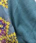 中古・古着 ETRO (エトロ) シルク切替ニットシャツ ブルー サイズ:４４：7000円