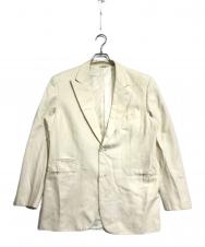 HERMES (エルメス) テーラードジャケット アイボリー サイズ:52