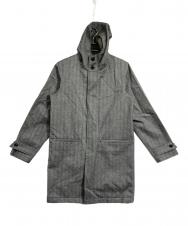 M.I.D.A. (ミダ) Bonding Hooded Coat グレー サイズ:46