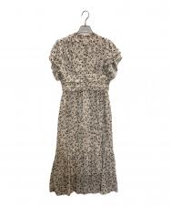 Her lip to (ハーリップトゥ) Muguet-printed Romantic Dress ベージュ サイズ:S