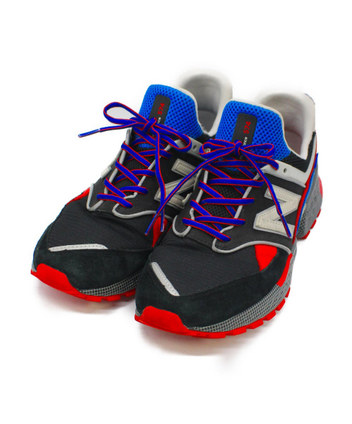 中古 古着通販 New Balance ニューバランス Ms574 V2 Screen Whiz Limited X ブラック グレー レッド サイズ 27 5cm Ms574mw ブランド 古着通販 トレファク公式 Trefac Fashion