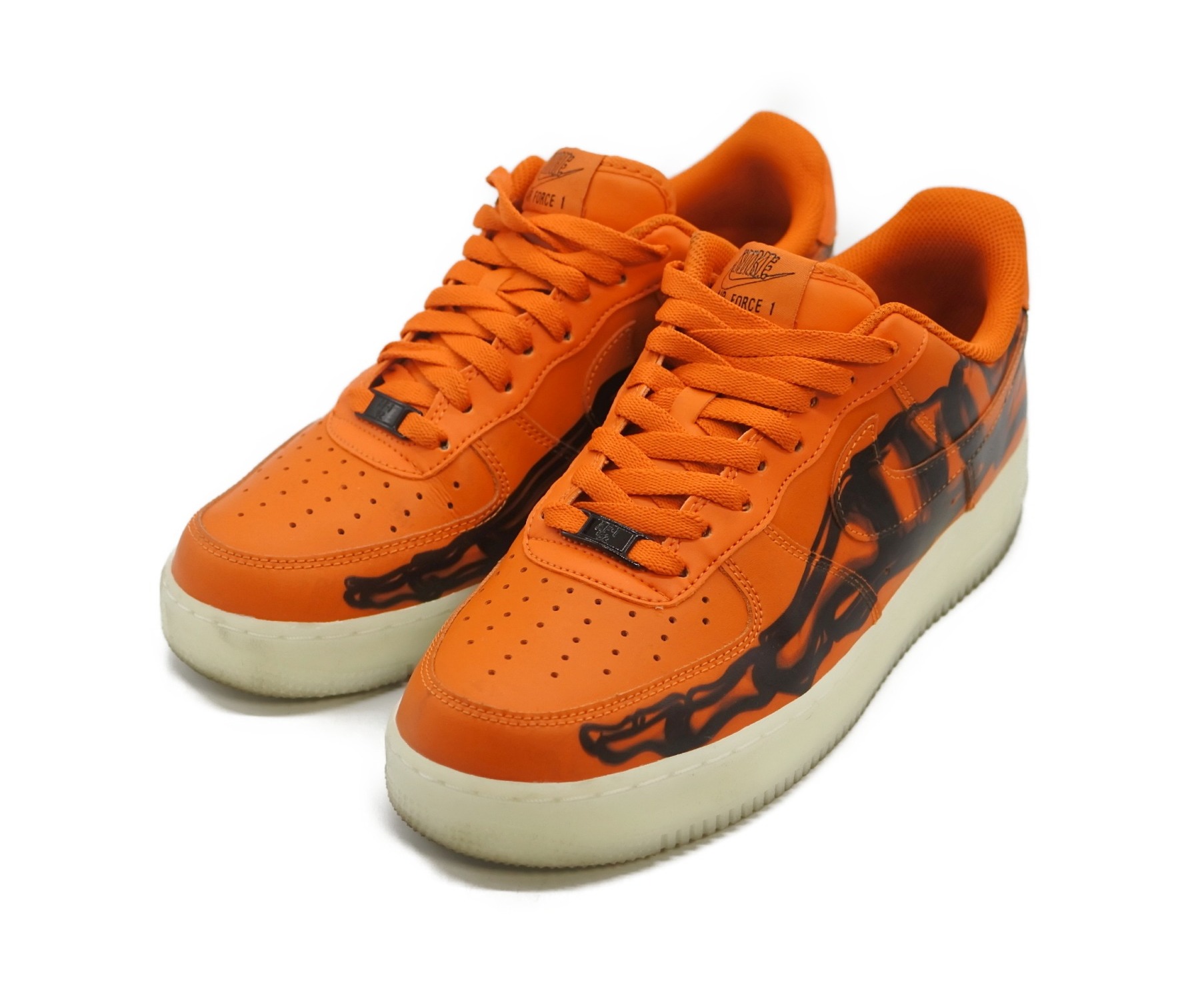 中古 古着通販 Nike ナイキ エアフォース 1 スケルトン ストライク オレンジ サイズ 27 5 Air Force1 07 Cu8067 800 Skeleton Qs スニーカー ブランド 古着通販 トレファク公式 Trefac Fashion