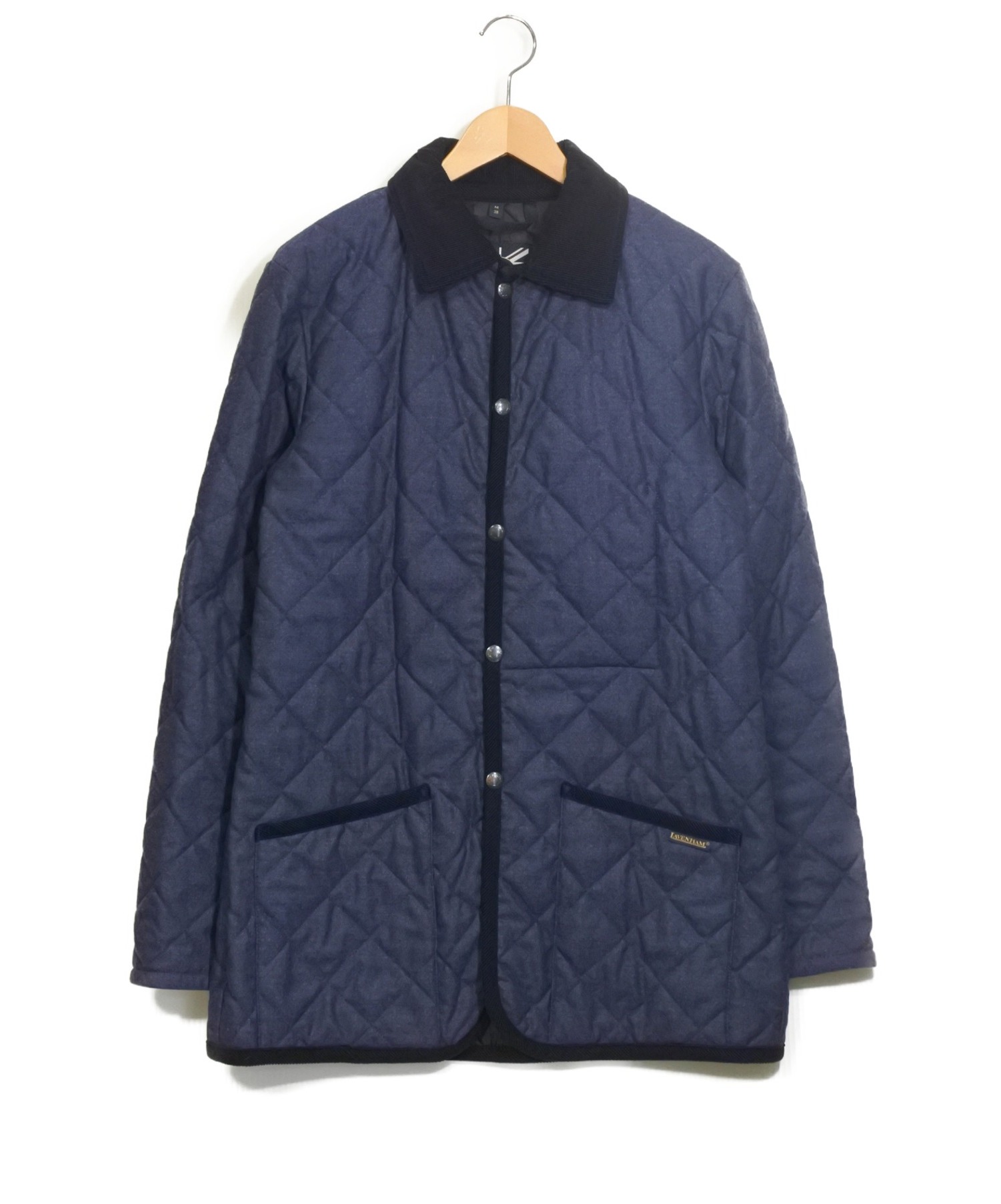 中古 古着通販 Lavenham ラベンハム キルティングコート ブルー サイズ 38 ブランド 古着通販 トレファク公式 Trefac Fashion
