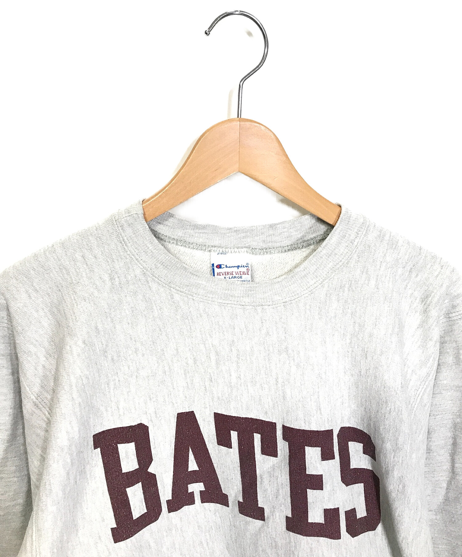 半額クーポン 90s Usa製 Champion Reverse Weave Bates L パーカー