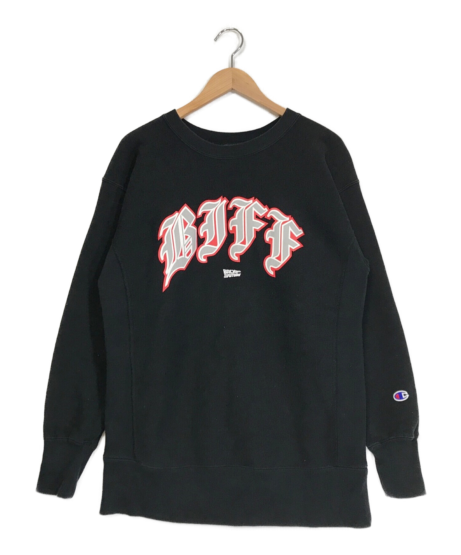 古着 champion リバースウィーブ バックトゥーザフューチャー