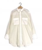 AEWEN MATOPH（イウエン マトフ）の古着「フラップポケットシアーシャツ」｜ホワイト