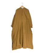 SUZUKI TAKAYUKI（スズキタカユキ）の古着「peasant dress」｜ブラウン