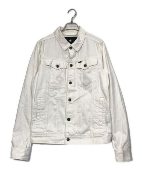 G-STAR RAW（ジースターロゥ）G-STAR RAW (ジースターロゥ) 3D SLIM JKT ホワイト サイズ:Sの古着・服飾アイテム