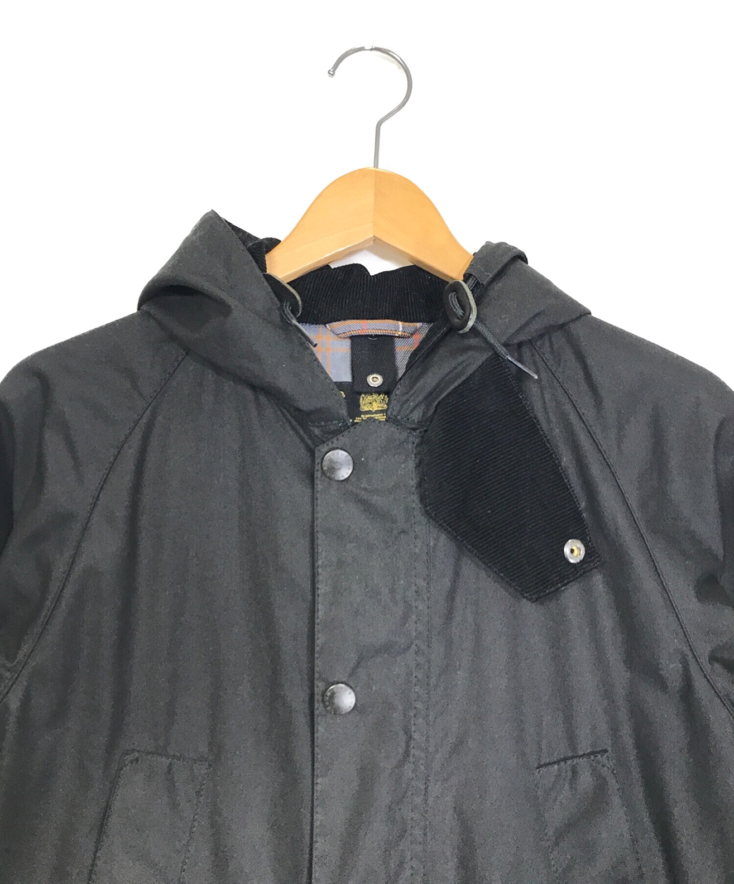 Barbour (バブアー) SL/HOODED BEDALE ブラック サイズ:34