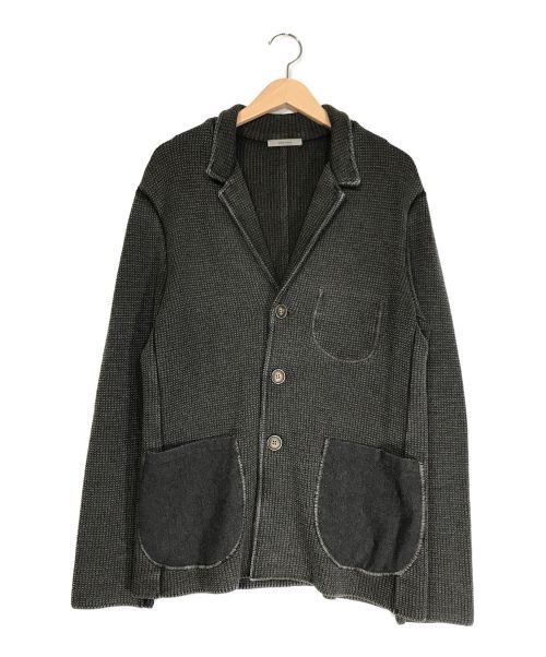 BOGLIOLI（ボリオリ）BOGLIOLI (ボリオリ) ニットテーラードジャケット グレー サイズ:Sの古着・服飾アイテム