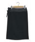 DRIES VAN NOTEN (ドリスヴァンノッテン) ウールラップスカート ブラック サイズ:36：6800円