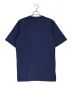 VERSACE JEANS COUTURE (ヴェルサーチ ジーンズクチュール) メデゥーサロゴプリントTシャツ ブルー サイズ:実寸参照：6800円