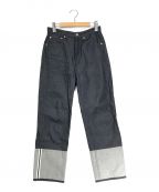 Traditional Weatherwear（トラディショナルウェザーウェア）の古着「NEW BI COLOR PANTS」｜インディゴ