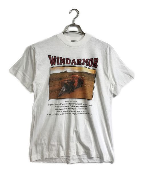 Wind Armor（ウィンドアーマー）Wind Armor (ウィンドアーマー) 【古着】90’SヴィンテージムービーTシャツ ホワイト サイズ:不明の古着・服飾アイテム