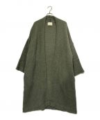 ARGUE（）の古着「KID MOHAIR WIDE COVER KNIT GOWN(」｜カーキ