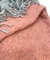 中古・古着 PAMEO POSE (パメオポーズ) Fringe Sleeve Big Sweater ピンク サイズ:FREE：5800円