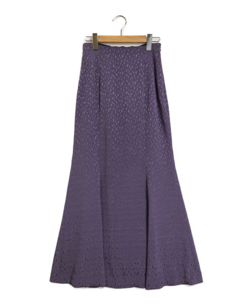 Matured（マチュアード）Matured (マチュアード) ジャガードマーメイドスカート パープル サイズ:2の古着・服飾アイテム