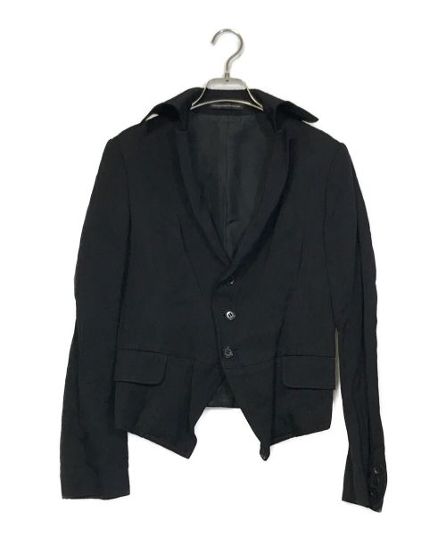 Y's（ワイズ）Y's (ワイズ) テーラードジャケット ブラック サイズ:2の古着・服飾アイテム