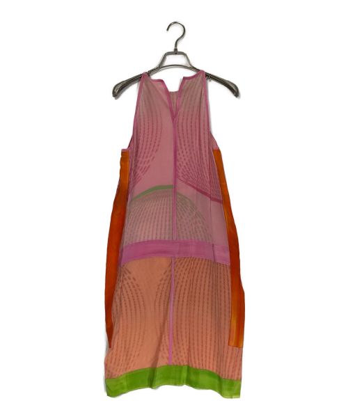 FENDI（フェンディ）FENDI (フェンディ) シルクキャミソールワンピース ピンク サイズ:40の古着・服飾アイテム