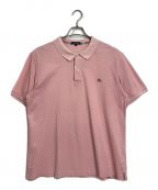 BURBERRY LONDONバーバリー ロンドン）の古着「ホース刺繍ポロシャツ」｜ピンク