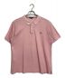 BURBERRY LONDON（バーバリー ロンドン）の古着「ホース刺繍ポロシャツ」｜ピンク
