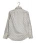 finamore (フィナモレ) ペイズリーワイドカラーシャツ ホワイト サイズ:S：3980円