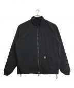 CarHarttカーハート）の古着「Nylon Fleece-Lined Jacket / ナイロンフリースジャケット」｜ブラック