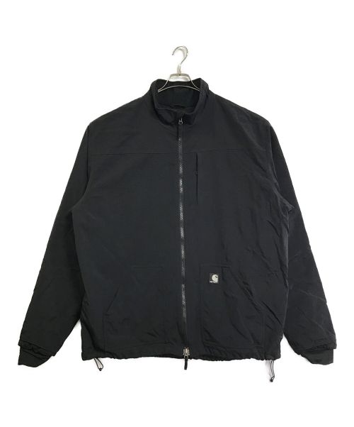 CarHartt（カーハート）CarHartt (カーハート) Nylon Fleece-Lined Jacket / ナイロンフリースジャケット ブラック サイズ:2XLの古着・服飾アイテム