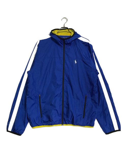 POLO SPORT（ポロスポーツ）POLO SPORT (ポロスポーツ) ナイロンジャケット ブルー サイズ:XLの古着・服飾アイテム