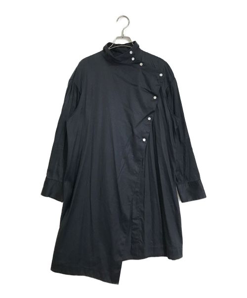 DES PRES（デ プレ）DES PRES (デ・プレ) コックシャツワンピース ネイビー サイズ:36の古着・服飾アイテム