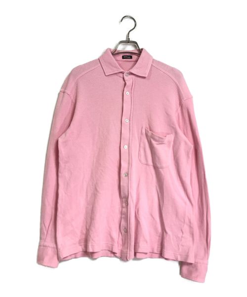 kiton（キートン）kiton (キートン) 鹿の子シャツ ピンク サイズ:不明の古着・服飾アイテム